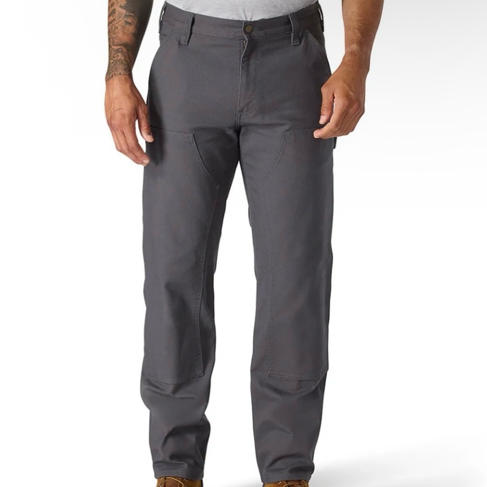 Carhartt Relaxed Straight Rugged Flex Duck Double-Front Dungaree Men’s 34x34 NEW